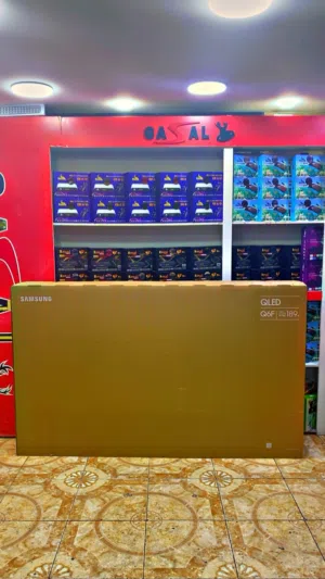 شاشة سامسونج 75 أنش 4K smart QLED Q6F بأقل سعر بالمملكه متوفر لدينا خدمه التوصيل