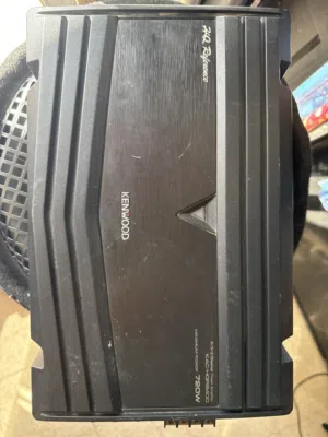 Kenwood HQ amplifier  JBL BASS