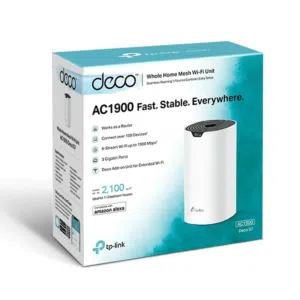 راوتر تي بي لنك ديكو S7  (سيت قطعة واحدة)  TP-Link Deco S7 AC1900 1-Pack Whole Home Mesh Wi-Fi 5 Sys