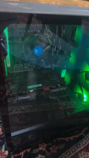 بيع سريع جدا rtx3060 تايب سي مذربورد