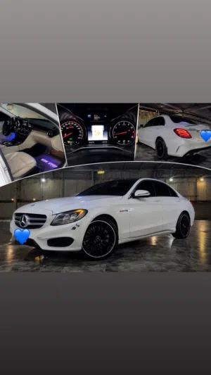 للبيع مرسدس بنز C300 توربو موديل 2016