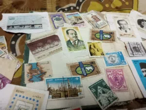 طوابع بريدية قديمه