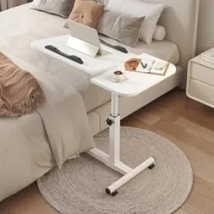Brand New Lifting and Rotating Laptop Desk(white) 60 * 40cm for sofaside and bedside comfirtable new