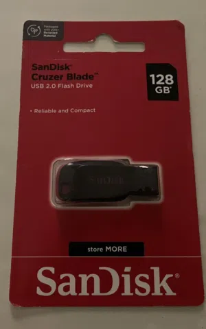 فلاش SanDisk بحجم 128 قيقا للبيع