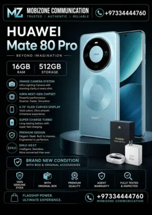 used huawei mate 80pro  excellent condition