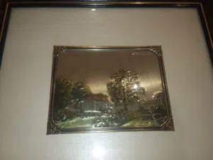 قطعه فنيه فضه 925 منحوته يدويا  صنع ايطالي