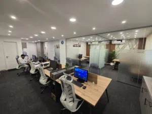 all type glass partition gypsum partition paint and carpenter work electrical office and shop