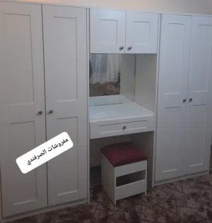 خزائن ملابس طابق جودة عالية تفصيل حسب الطلب جميع الوان طابق مقاس 250 عرض