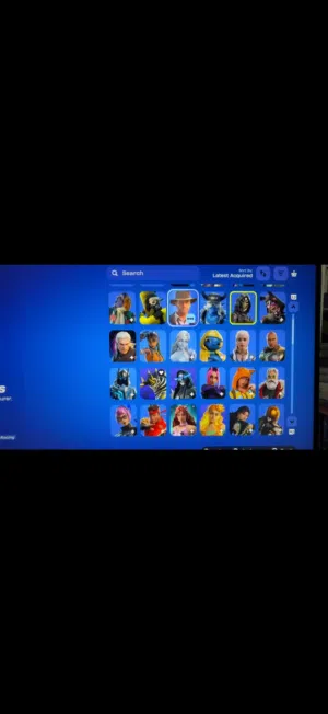 حساب فورت نايت، سكنات حديثة، رقصات مشاهير حديثة