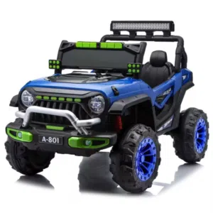 سيارة كهربائية للأطفال 12V دفع رباعي مزدوجة المقاعد – توصيل لجميع مناطق الأردن  Island Toys