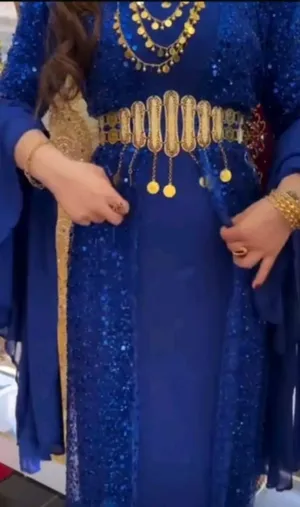 Kaftan . L . Blue . New4