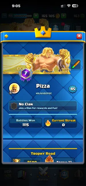 Clash royale for 50 aed