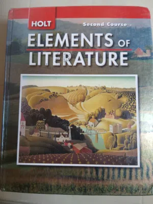 كتاب ELEMENTS of LITERATURE