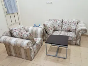 Sofa 3 seater and table