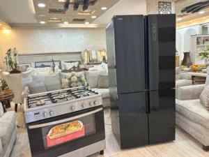 اثاث فاخر مع اجهزه كهربائيه