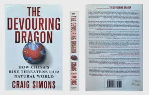 For sale book: The Devouring Dragon  للبيع: كتاب التنين المفترس