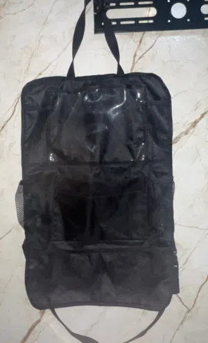 منظم خلفي لمقعد السيارة (Car Organizer) متعدد الجيوب مع جيب للتابلت