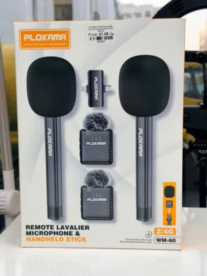 Brand New Plokama Lavalier Mic in Oman 2.4GHz wireless
