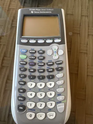 TI-84 plus silver edition TEXAS INSTRUMENTS