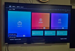 شاشة Sony شغالة بصورة ممتازة