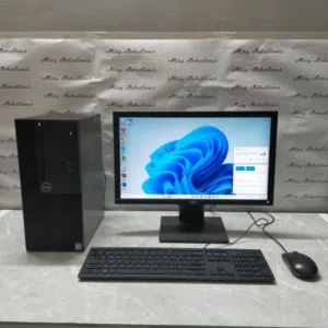 Dell OptiPlex 3070 Desktop Intel i3 8th Gen 8GB RAM 256GB SSD, Windows 11 , Wi-Fi /LG Monitor 22MK4