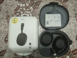 Sony WH-1000XM6 Noise Cancelling Headphones black استخدام 23 يوم فقط