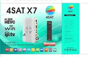 رسيفر 4sat x7 للبيع مستعمل استعمال شهر