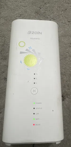 راوتر زين و واتر STC بحالة ممتازة مع الشاحن بتاعه 4G مزود شريحة من شركة هواوي (بدون فصال نهائي)
