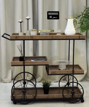 عربات ضيافه بشكل جميل وجلسات خارجيه