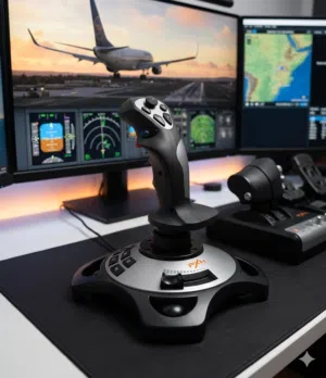 عصاة تحكم محاكي طيران من شركة PXN موديل 2113