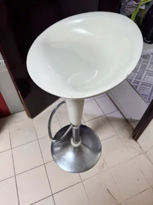 White stool