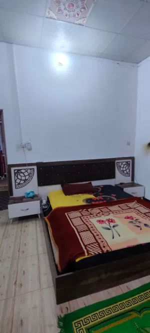 السلام عليكم غرفه نوم تركي عدد خمس قطع نظيفة
