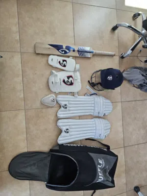 cricket kit for sale.  contact me if interested.  rarely used except bat .