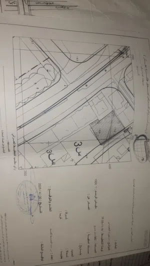 الارض مساحتها 1000 متر مصورة