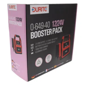 جهاز اشتراك وتشغيل بطاريات السيارات الشاحن الاحترافي Durite 12V/24V (قوة 42,000mAh)