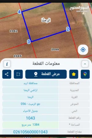 Mixed Use Land for Sale in Ramtha Romtha