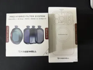 Freewell Sherpa Pro Hybrid Filter and Freewell Case for iPhone 17 Pro max