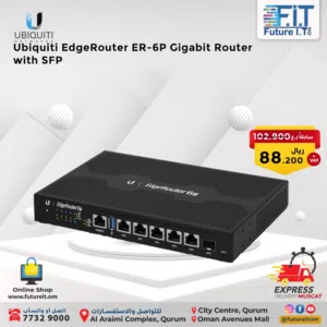 UBIQUITI EDGE ROUTER 6P ER 6P EU 6 PORT ROUTER WITH SFP