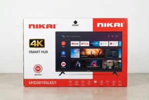 Nikai 50 4K Smart TV with Original Box – Excellent Condition