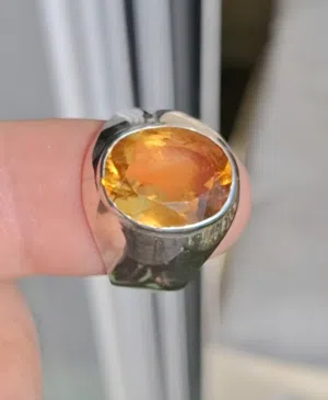 Brazilian Citrine Ring
