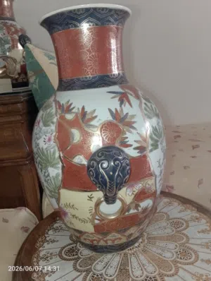 vase Satsuma Or
