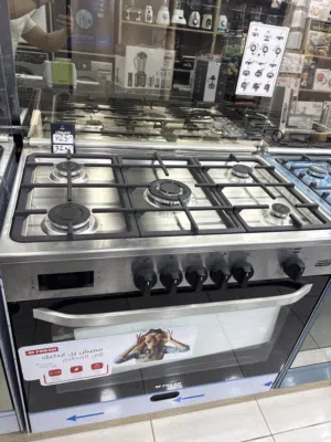 فرن فريش همر 5 عيون ايطالي 90*60 مع كفالة سنتين تتوفر لدينا خدمه التوصيل حسب المنطقه