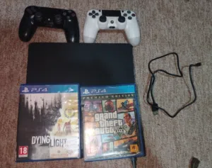 PS4 Slim   اخو الجديد نضفه 99 لوك اسكر ضمان