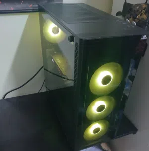 مواصفات i5 9400f   Gtx1070 8gb  16gb ram  120gb ssd +500gb hdd  Motherboard b360m