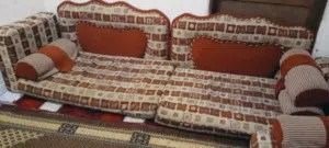 جلسه للبيع المساند لوح 6فراشات والمخدات 7تفرش 3ف4 للبيع