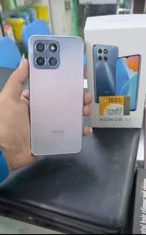 Honor X6 السعر 75 الكامرة الخلفية مغوشة مبدل شاشة