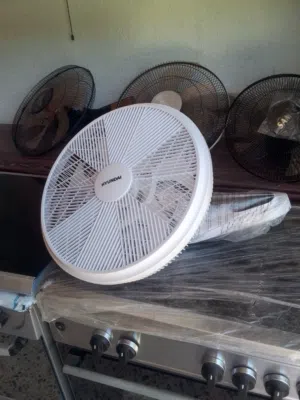 مروحة تعليق هونداي مع ريموت ثلاث سرعات مع سبع شفرات 34شامل توصيل