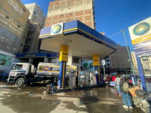 Gas station for sale Alexandria Sidi Jaber Mustafa Kamel Street before it is sold