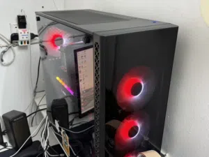 حاسبة تجميعة مثالية للالعاب والمونتاج نظيفة جدا   .