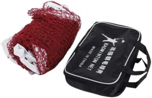 شبكة تنس الريشة مع حقيبة للحمل.